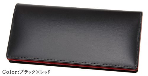 長財布(通しマチ束入)■ボックスカーフ＆リンピッドカーフ